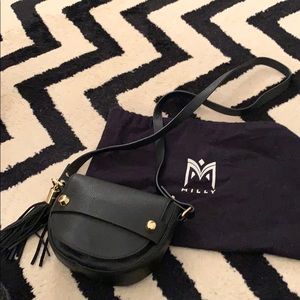 MILLY Astor Small Saddle Crossbody